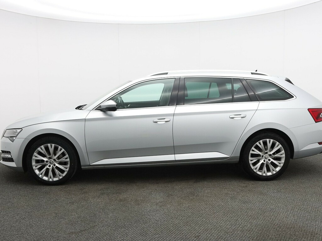 Skoda Superb 2.0 Tdi Cr Se L Dsg Silver #4