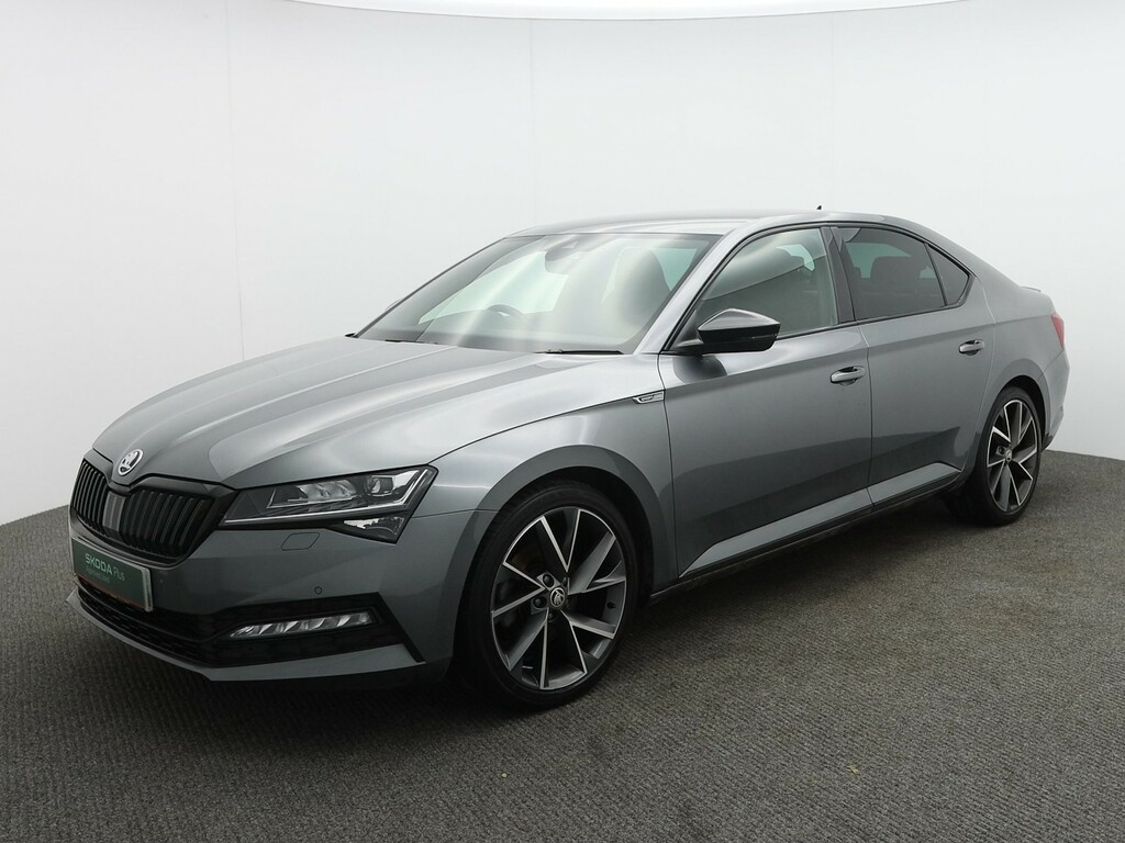 Skoda Superb 1.5 Tsi Act Sportline Plus Hatchback Ds Grey #3