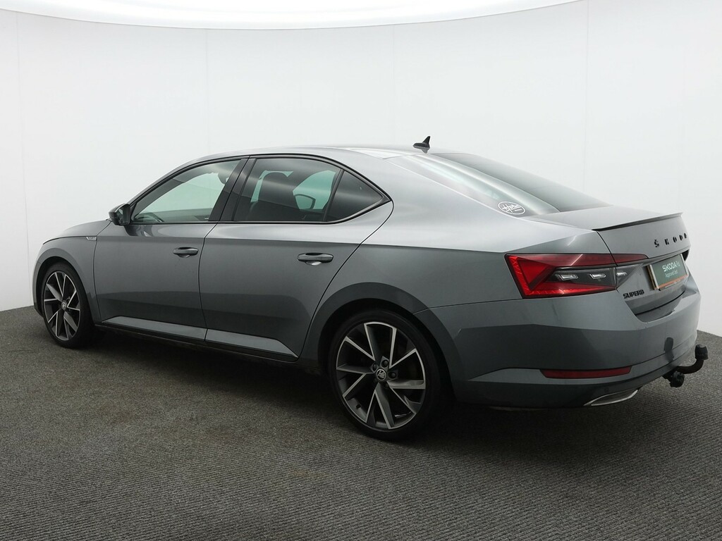 Skoda Superb 1.5 Tsi Act Sportline Plus Hatchback Ds Grey #5