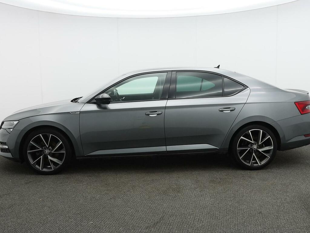 Skoda Superb 1.5 Tsi Act Sportline Plus Hatchback Ds Grey #4