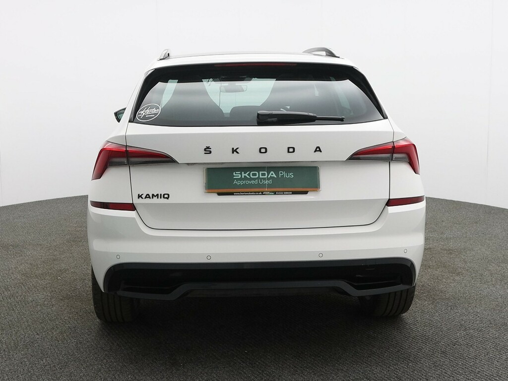 Skoda Kamiq 1.5 Tsi Act Monte Carlo Suv Euro FY73BVC White #6