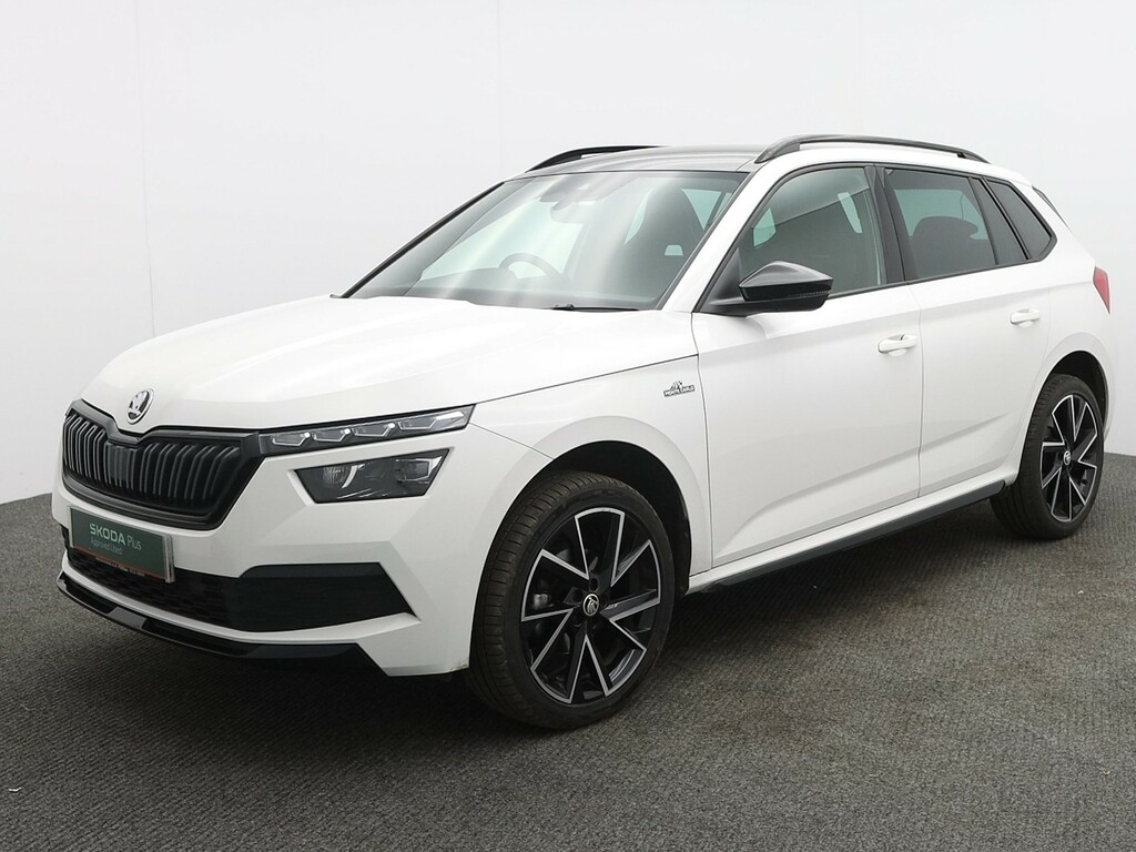Skoda Kamiq 1.5 Tsi Act Monte Carlo Suv Euro FY73BVC White #3