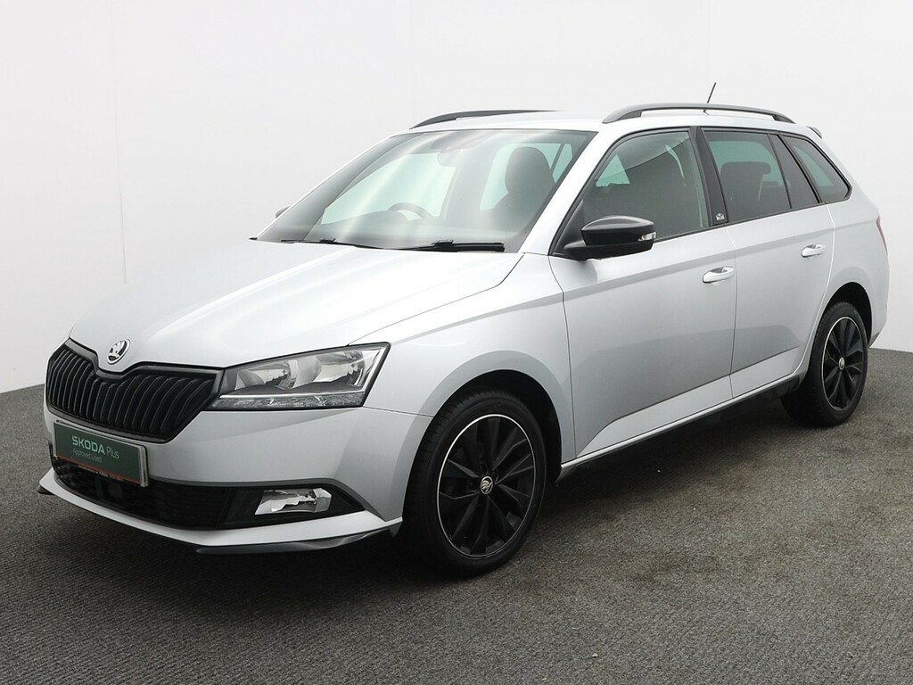 Skoda Fabia 1.0 Tsi Monte Carlo Estate Euro NA69OKO Silver #3
