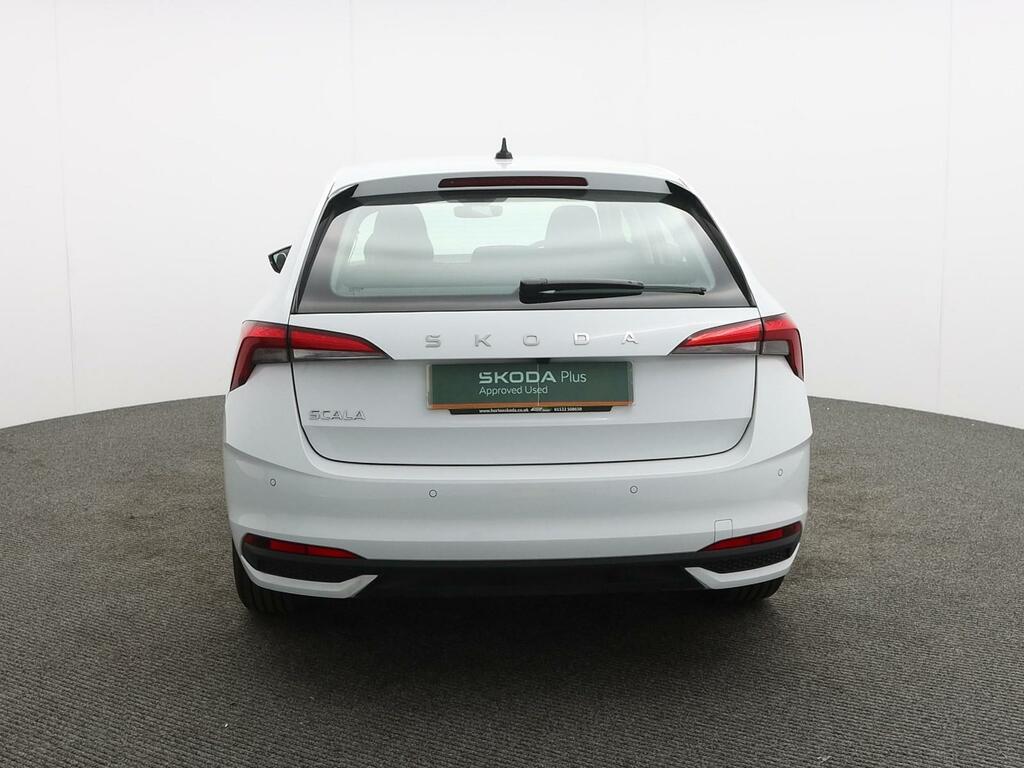 Skoda Scala 1.0 Tsi Se Edition Hatchback Dsg Euro 6 FX75XUU White #6