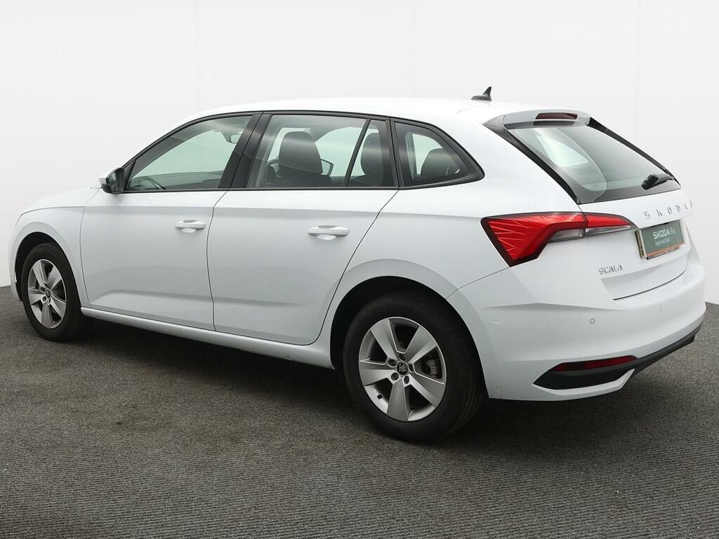 Skoda Scala 1.0 Tsi Se Edition Hatchback Dsg Euro 6 FX75XUU White #5