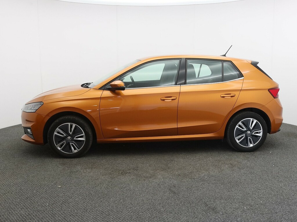 Skoda Fabia 1.0 Tsi Se L Hatchback Euro 6 S FY73BWW Orange #4