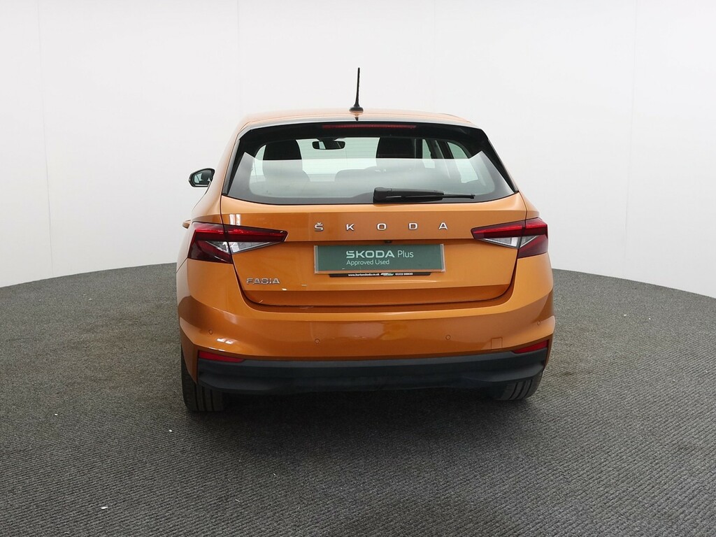 Skoda Fabia 1.0 Tsi Se L Hatchback Euro 6 S FY73BWW Orange #6