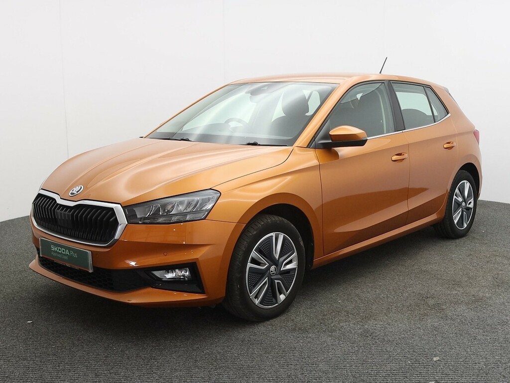 Skoda Fabia 1.0 Tsi Se L Hatchback Euro 6 S FY73BWW Orange #3