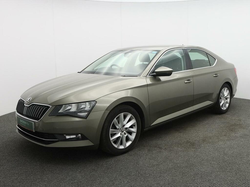 Skoda Superb 2.0 Tdi Se Hatchback Dsg Euro 6 Ss FV17FTU Green #3