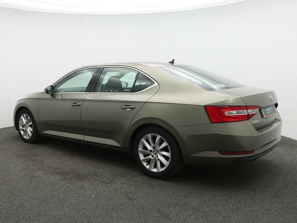 Skoda Superb 2.0 Tdi Se Hatchback Dsg Euro 6 Ss FV17FTU Green #5