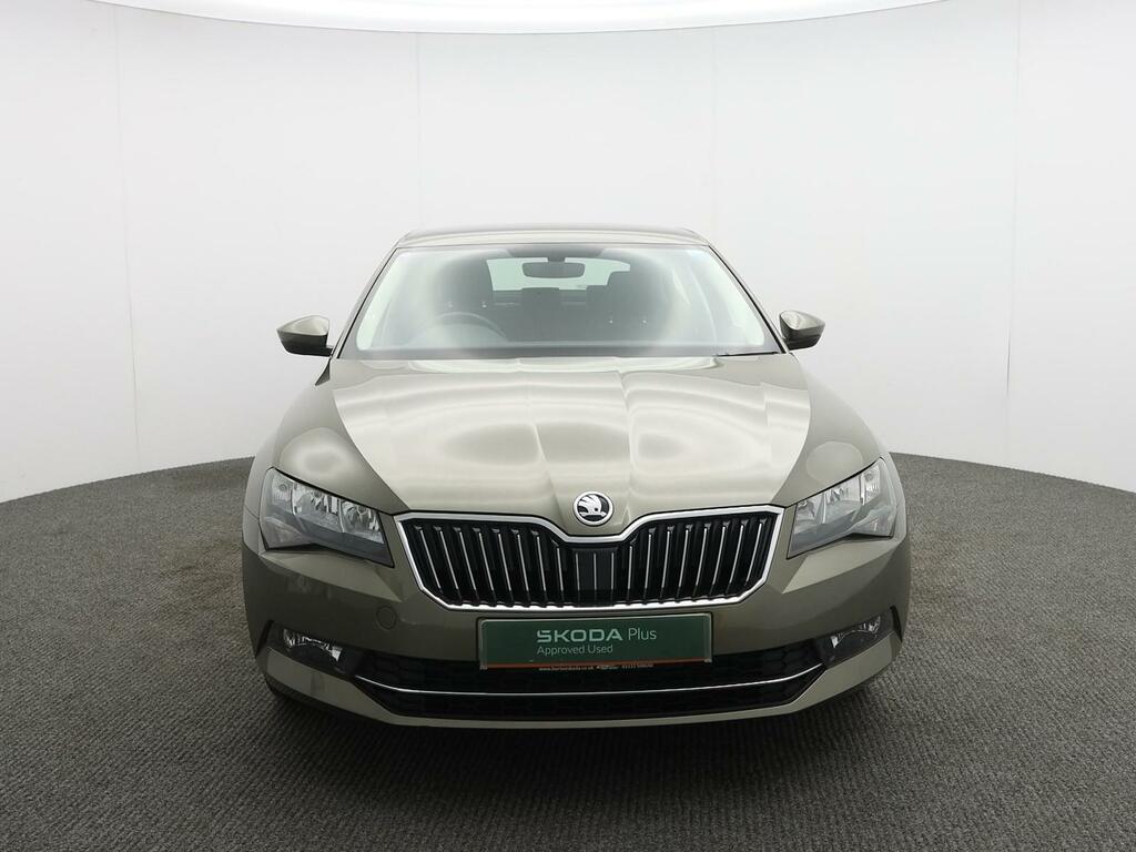 Skoda Superb 2.0 Tdi Se Hatchback Dsg Euro 6 Ss FV17FTU Green #2