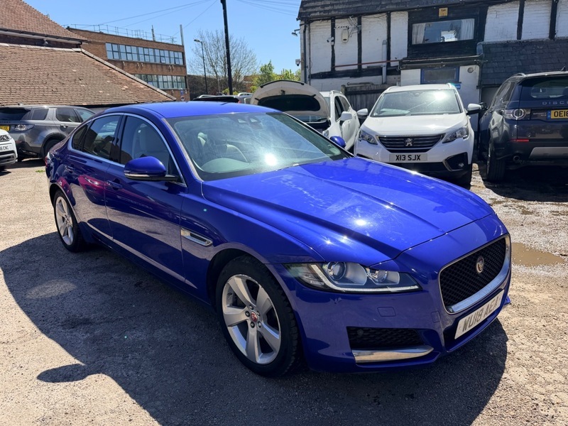 Jaguar XF D Portfolio WU18AEA Blue #6