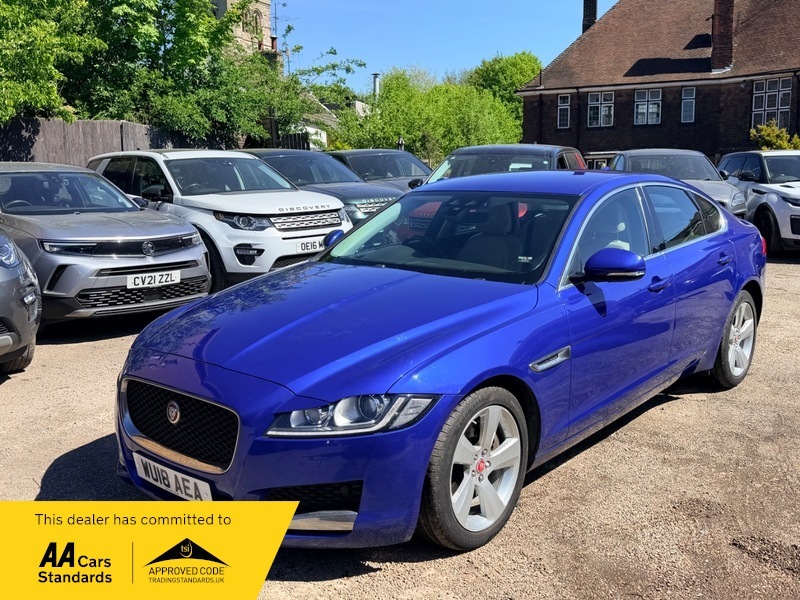 Jaguar XF D Portfolio Blue
