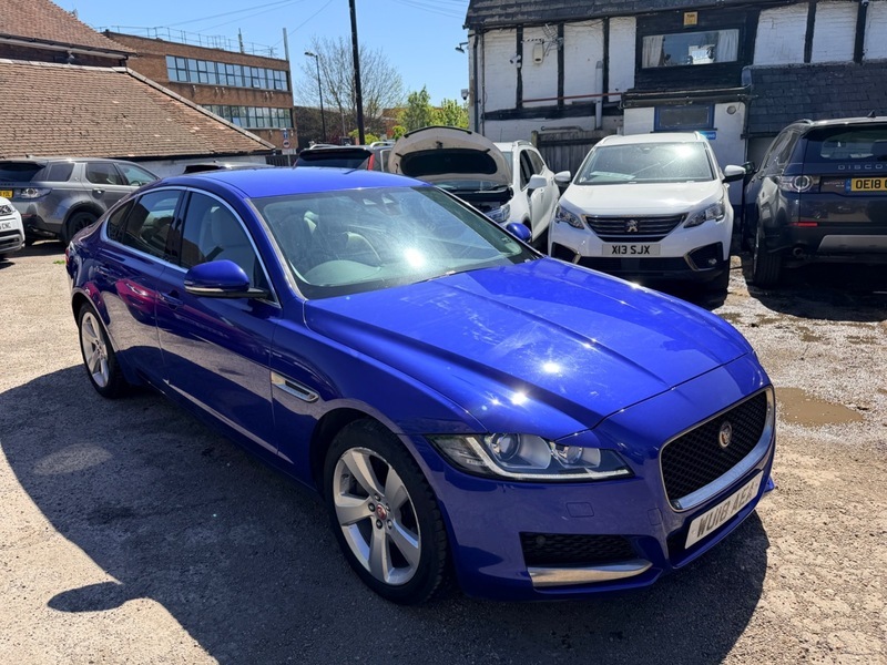 Jaguar XF D Portfolio WU18AEA Blue #3
