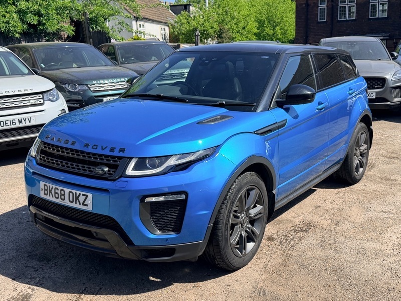 Land Rover Range Rover Evoque Td4 Landmark BK68OKZ Blue #5