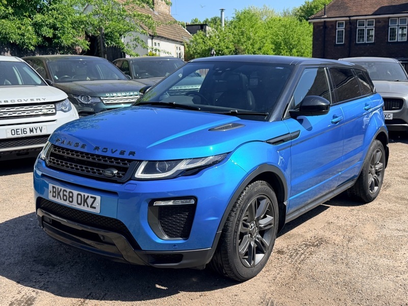 Land Rover Range Rover Evoque Td4 Landmark BK68OKZ Blue #6