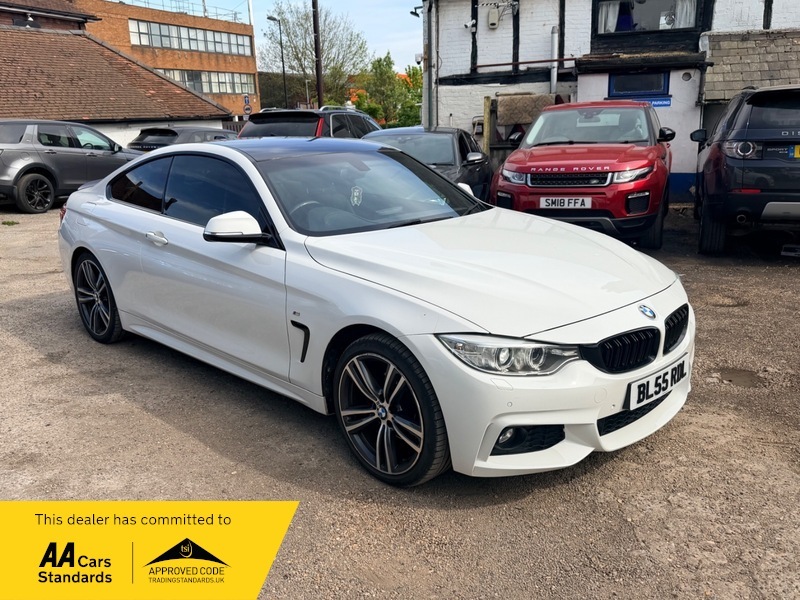 BMW 4 Series 420D Xdrive M Sport White