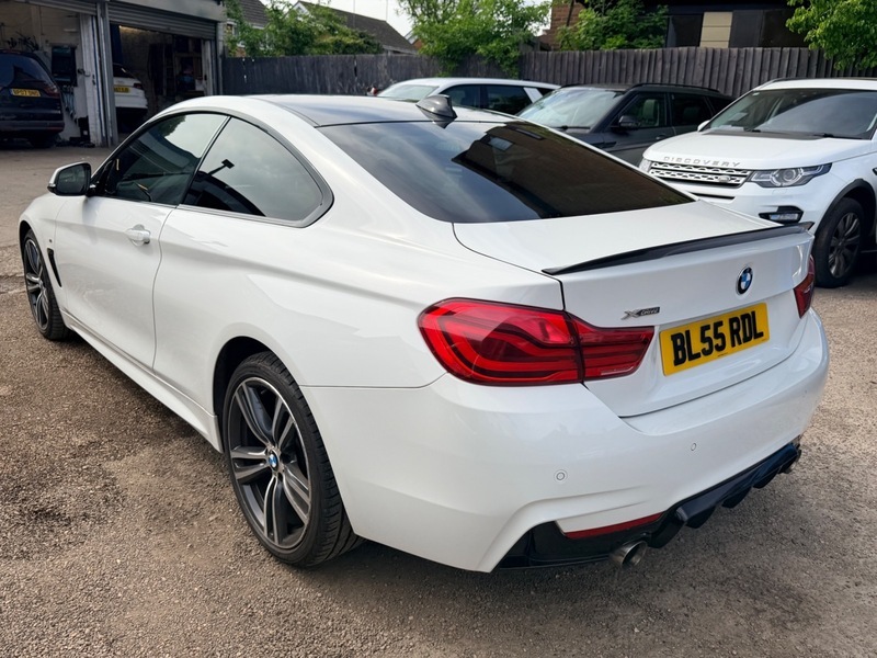 BMW 4 Series 420D Xdrive M Sport BL55RDL White #5