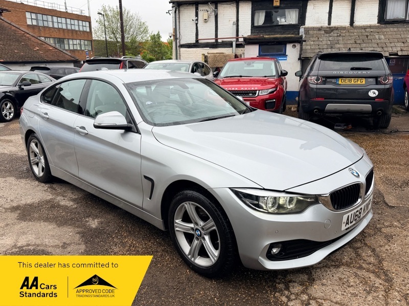 BMW 4 Series Gran Coupe 420D Xdrive Se Gran Silver