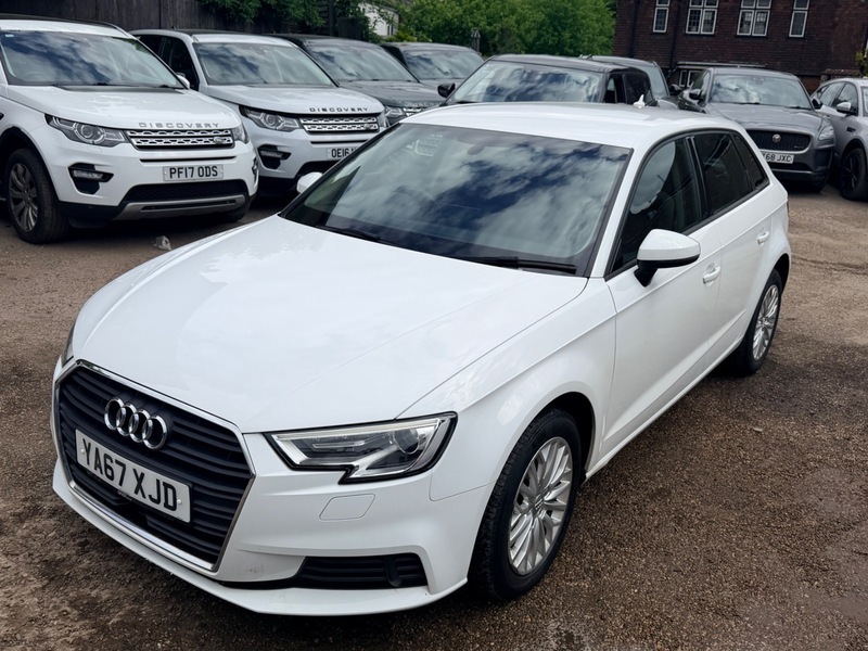 Audi A3 Tdi Se Technik YA67XJD White #3