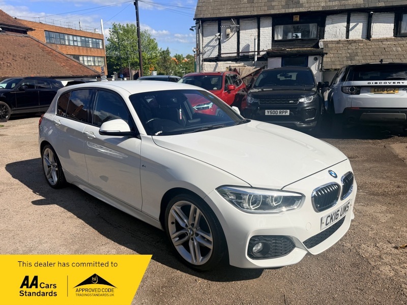 BMW 1 Series 120D M Sport White