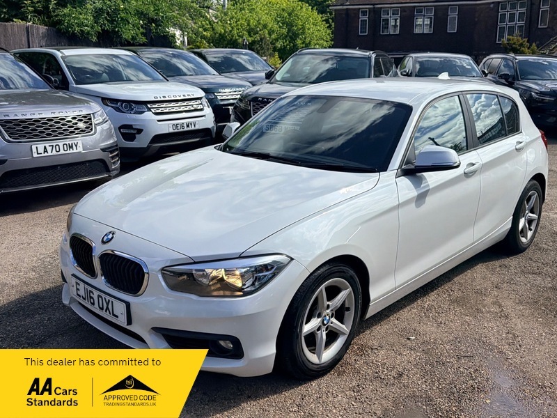 BMW 1 Series 116D Ed Plus White