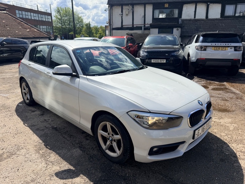 BMW 1 Series 116D Ed Plus EJ16OXL White #3