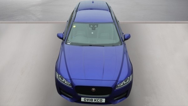 Jaguar XF D R-sport OV18KCO Blue #3