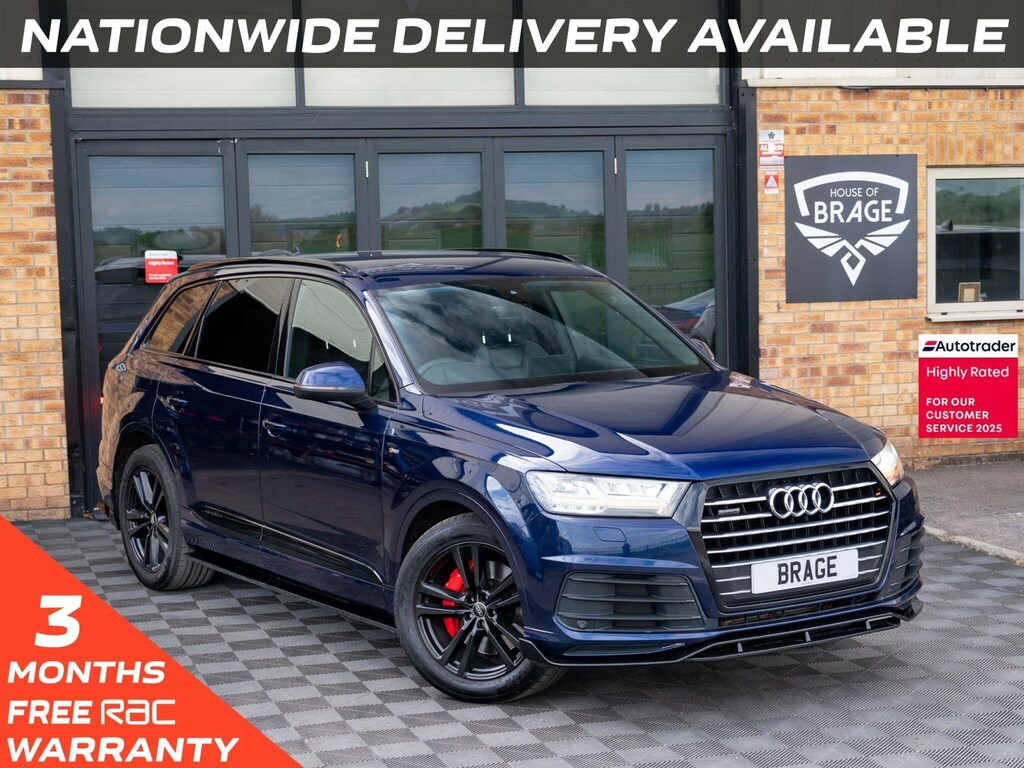 Audi Q7 3.0 Tdi V6 50 S Line Tiptronic Quattro Euro 6 Ss Blue