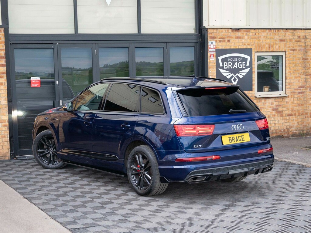 Audi Q7 3.0 Tdi V6 50 S Line Tiptronic Quattro Euro 6 Ss GV19HTD Blue #2