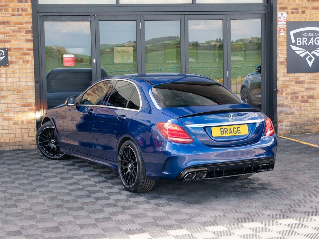 Mercedes-Benz C Class 2.1 D Amg Line G-tronic Euro 6 Ss Blue