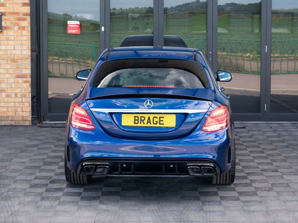 Mercedes-Benz C Class 2.1 D Amg Line G-tronic Euro 6 Ss Blue #4