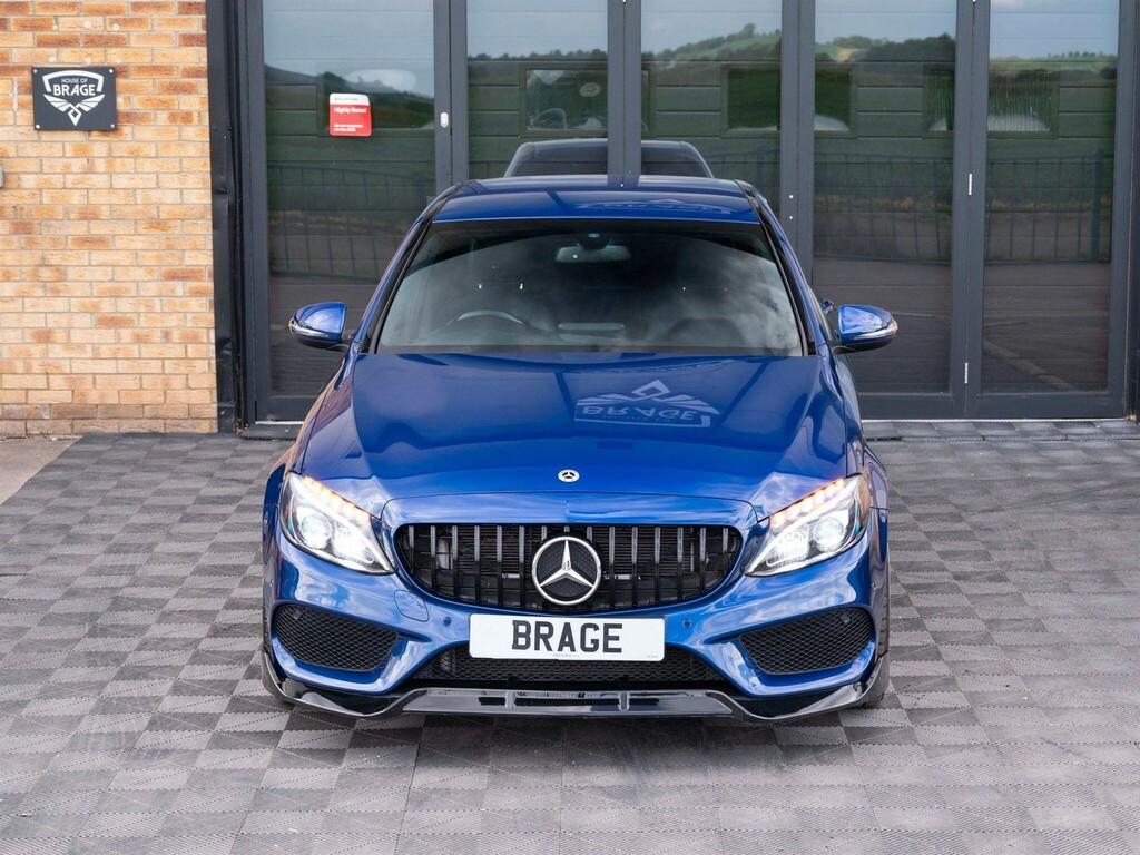 Mercedes-Benz C Class 2.1 D Amg Line G-tronic Euro 6 Ss Blue #3