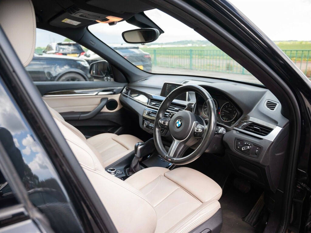 BMW X1 2.0 20I M Sport Xdrive Euro 6 Ss EO67YEU Black #2