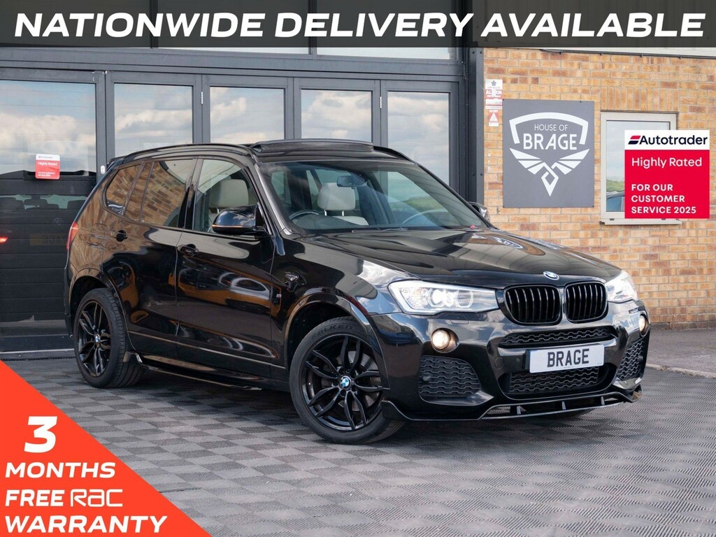 BMW X3 3.0 30D M Sport Xdrive Euro 6 Ss Black
