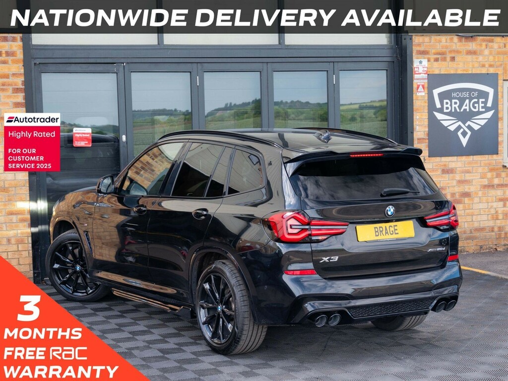 BMW X3 2.0 20D M Sport Xdrive Euro 6 Ss Black