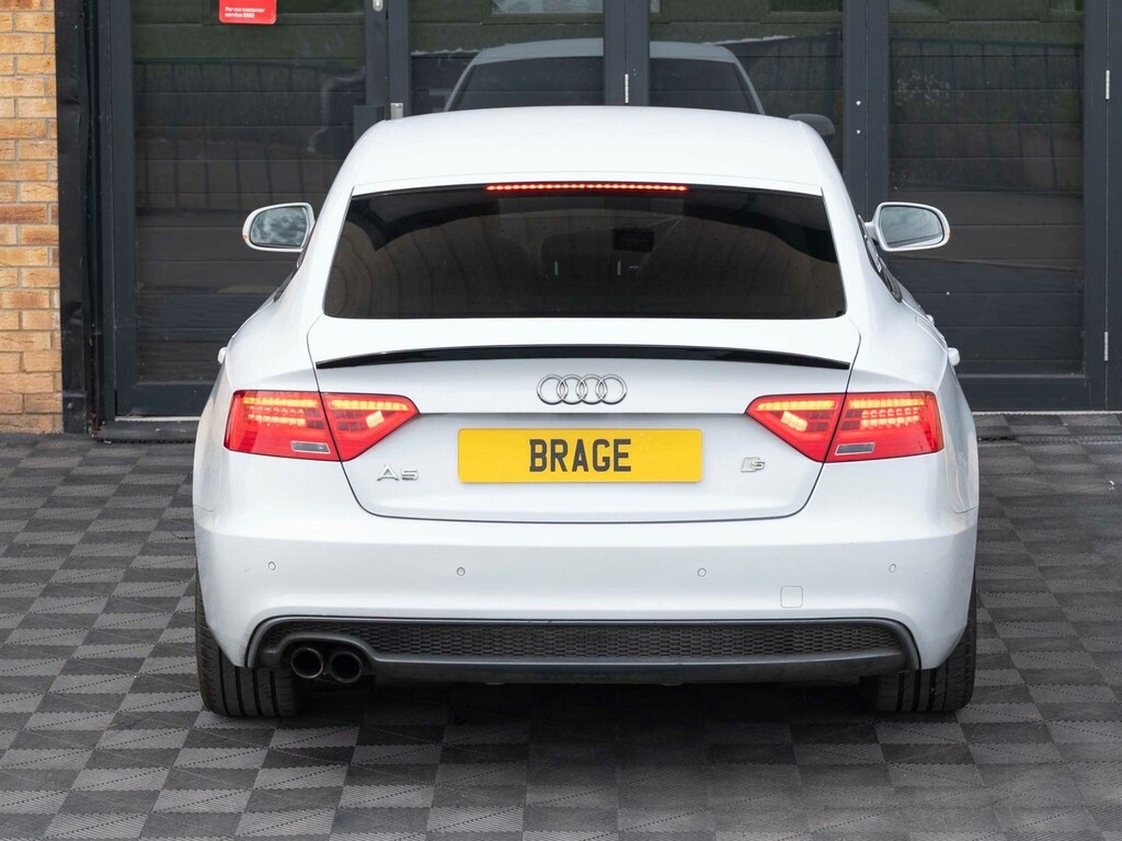 Audi A5 2.0 Tdi S Line Sportback Euro 5 Ss OE62ZSW White #5