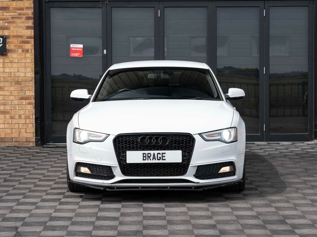 Audi A5 2.0 Tdi S Line Sportback Euro 5 Ss OE62ZSW White #4
