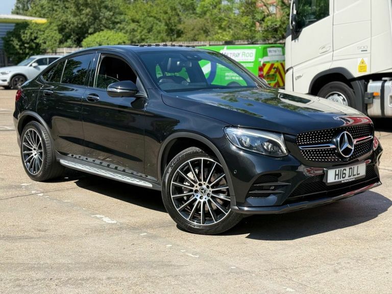 Mercedes-Benz GLC Class 2.1 Glc250d Amg Line Premium Plus Coupe G-tronic Black
