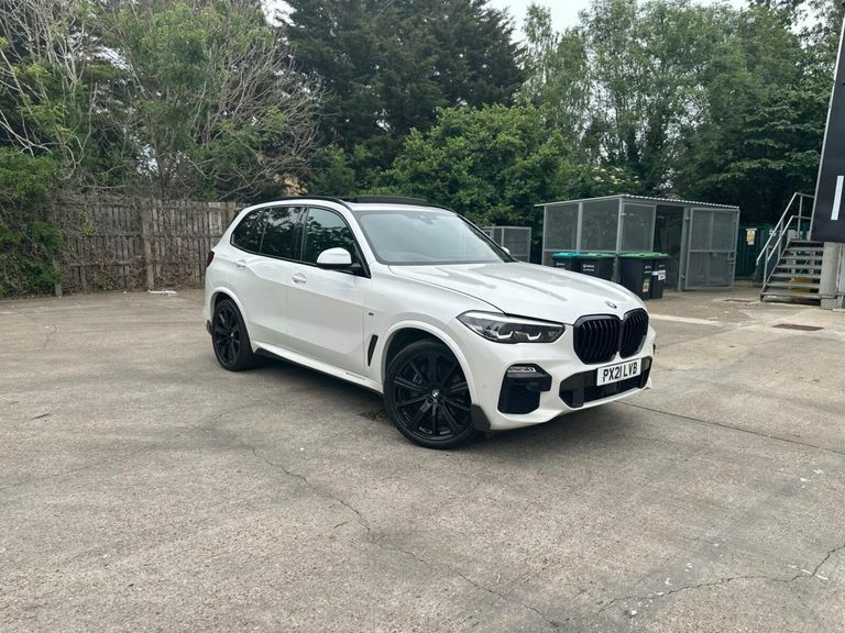BMW X5 3.0 30D Mht M Sport Xdrive Euro 6 Ss PX21LVB White #2