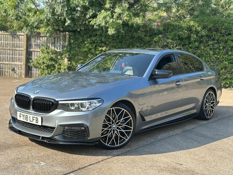 BMW 5 Series 2.0 530E 9.2Kwh M Sport Euro 6 Ss FY18LFB Blue #5