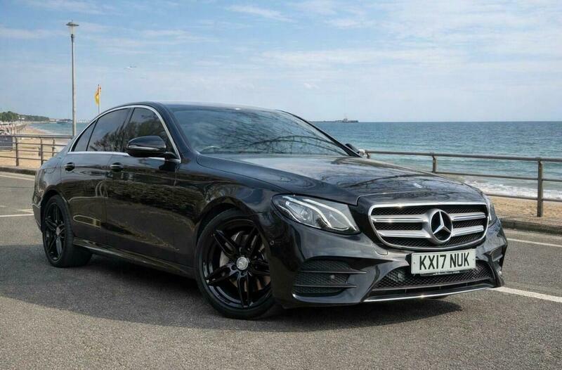 Mercedes-Benz E Class 2.0 E200d Amg Line Black
