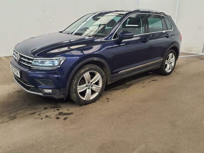 Volkswagen Tiguan 2.0 Tdi Sel Dsg DF21FGK Blue #4
