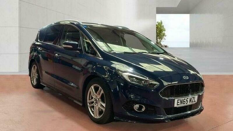 Ford S-Max 2.0 Tdci Titanium Sport EN65MZL Blue #2