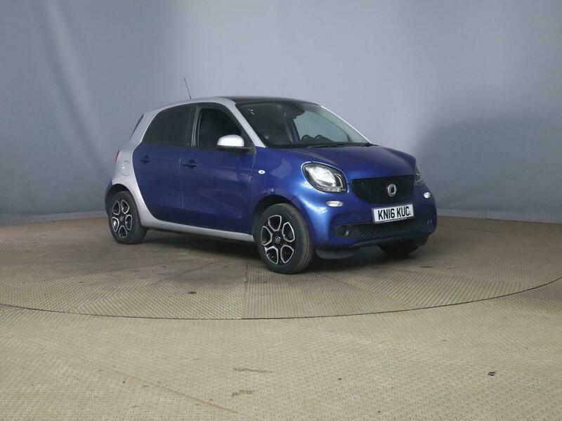 Smart Forfour 1.0 Prime Premium Twinamic Blue