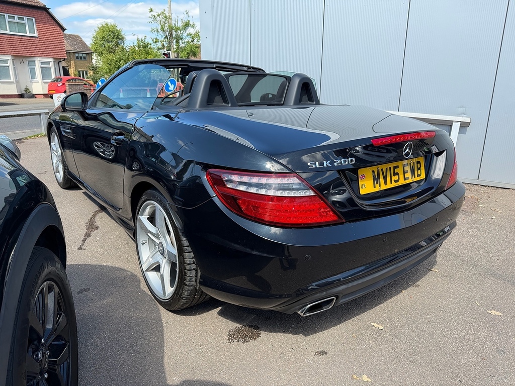 Mercedes-Benz SLK Slk200 Amg Sport Black #4