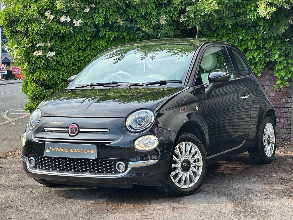 Fiat 500 Lounge Black #3