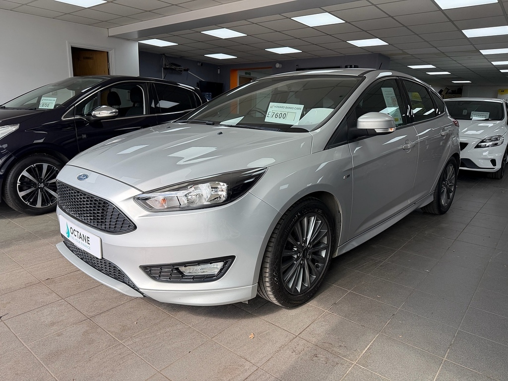 Ford Focus Tdci St-line EO67UFD Silver #2
