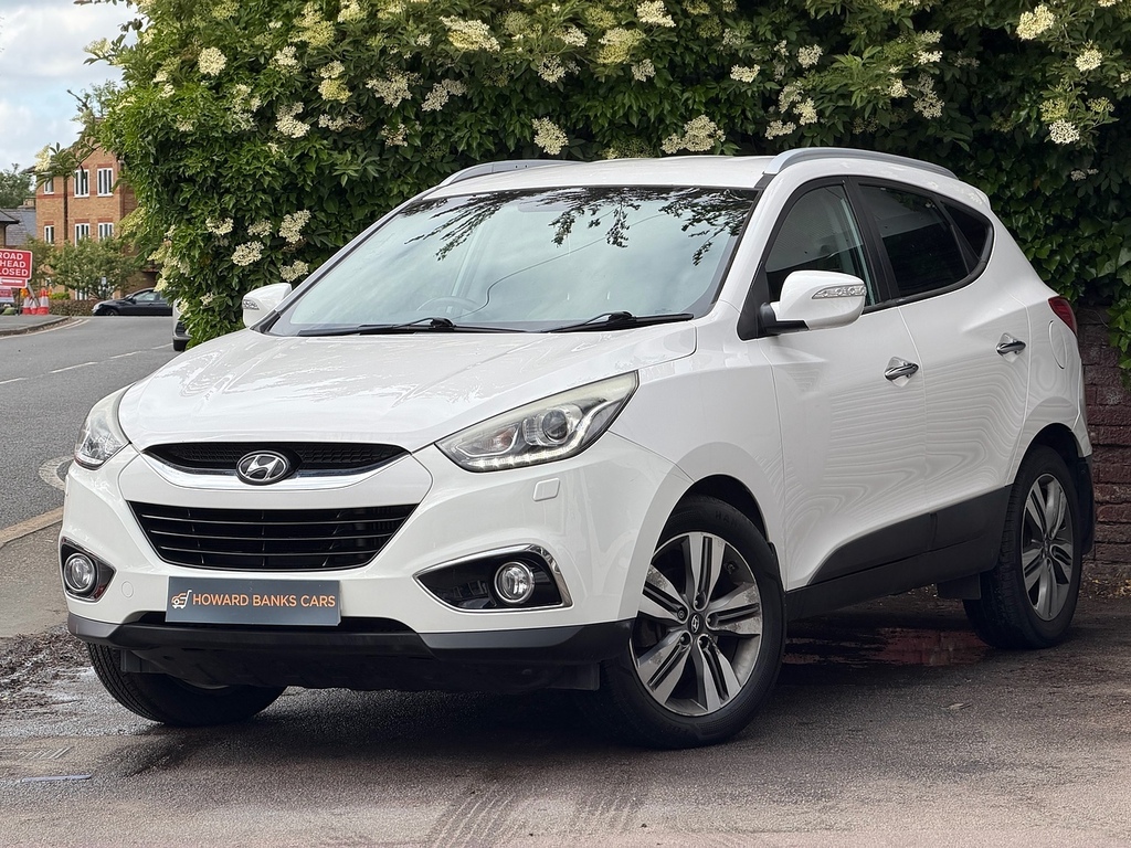 Hyundai Ix35 Crdi Premium White #3