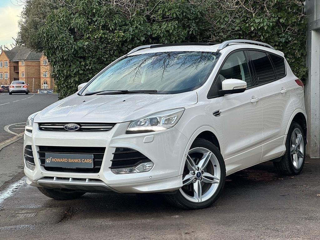 Ford Kuga Tdci Titanium X AF64NZM White #2